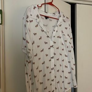 Corgi Button up